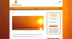Desktop Screenshot of amslifecoach.com